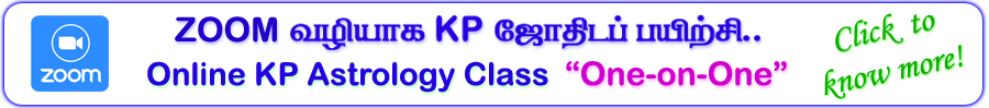 Astrology Course in Tamil , KP Astrology Course Online